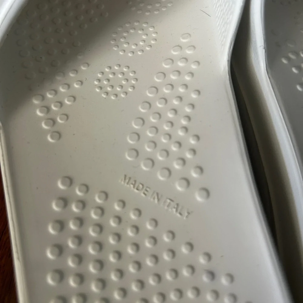 White EVA Slide Sandals - Picture 4 of 6